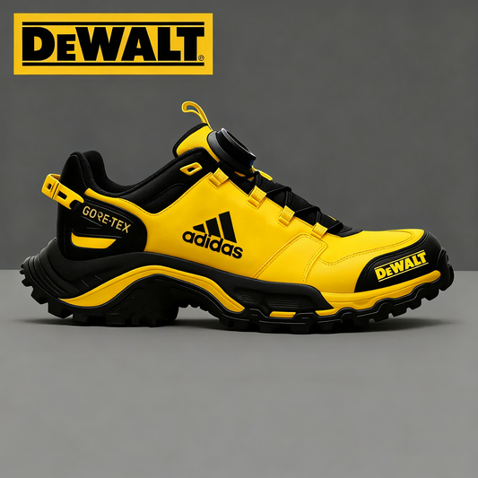 Az Adidas® és a DEWALT vízálló és lélegző férfi munka- és túrabakancsai ideálisak munkába és szabadtéri tevékenységekhez.