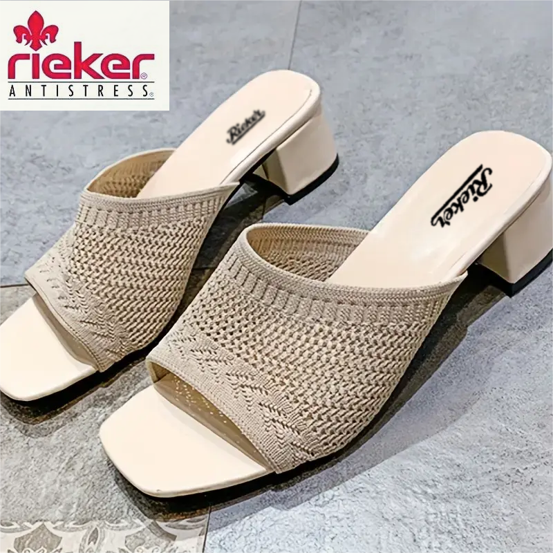 Női Rieker szőtt balettcipők