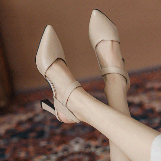 👠🔥🔥【34-42】 2024-es új puha bőr magassarkú