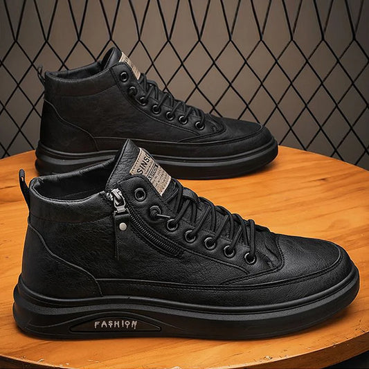 Valódi bőrből készült férfi csizma 2023-ból