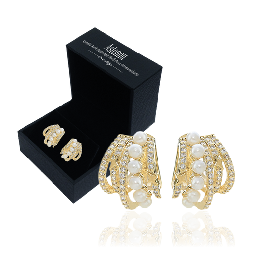 Oveallgo™ Astennu Beauty Lymphvity Auriculotherapy White Onyx fülmandzsetta