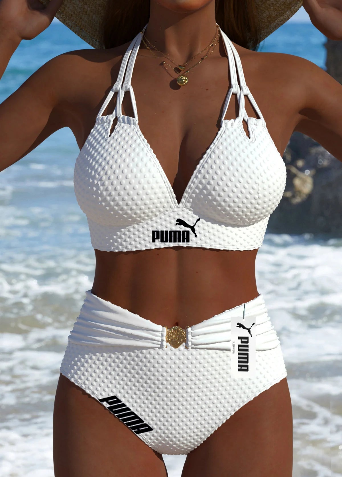 PUMA-Közepes derekú bikiniszett 2025