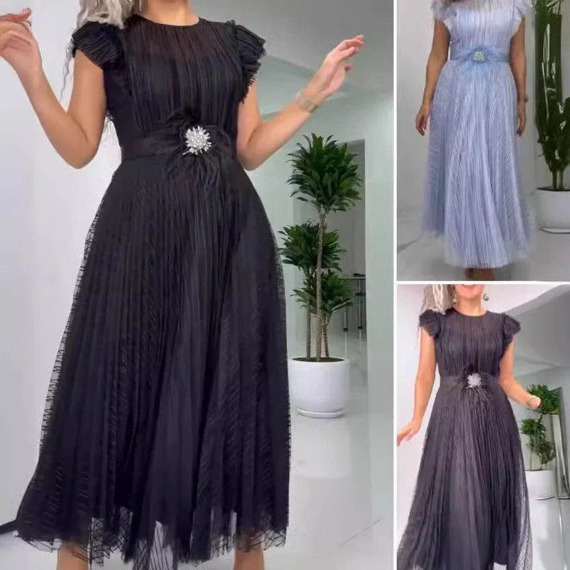 [S-5XL]🥰✨2025 Slim Fit sifon ruha