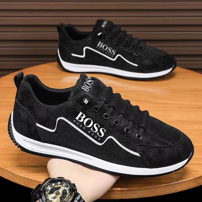 BOSS outono respirável novo casual all-match sapatos casuais antiderrapantes