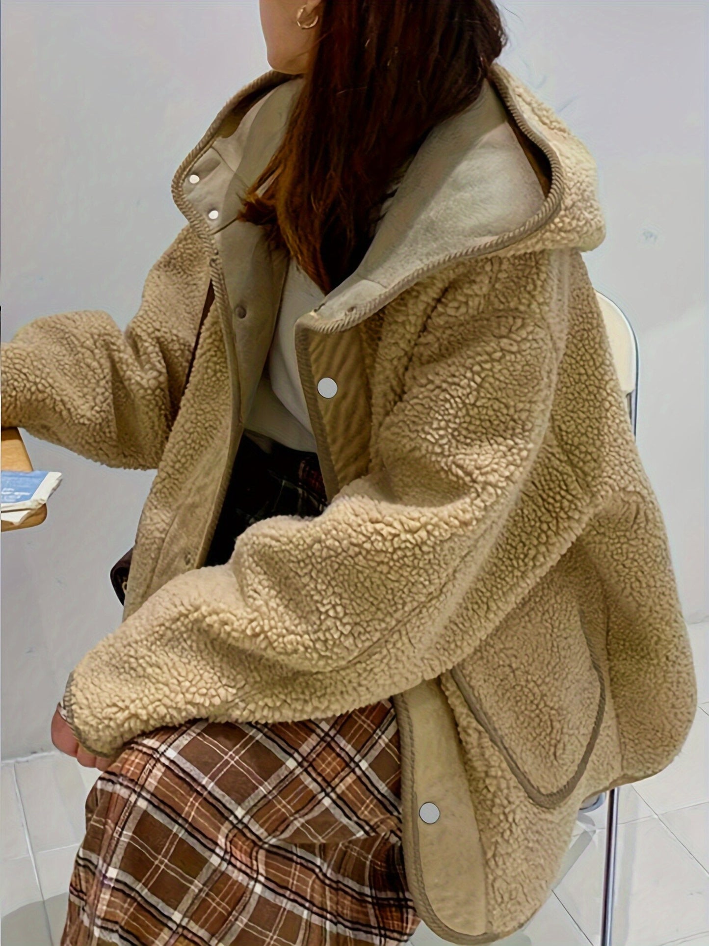 Új téli polár kabát