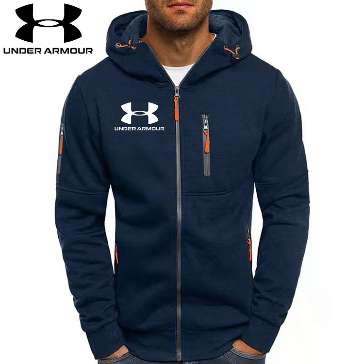 Nowa męska kurtka dresowa z kapturem UNDER ARMOUR na jesień