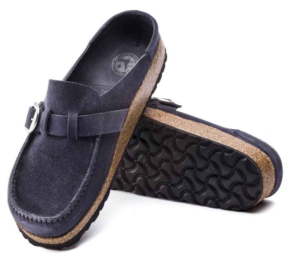 A legjobb női velúr ortopéd masszázscipők BIRKENSTOCK 2025 Buckley