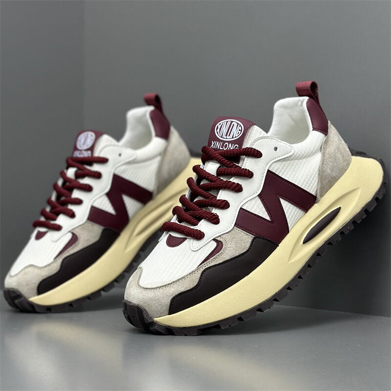 Sapatos masculinos respiráveis para todos os climas 2024 novos tênis masculinos esportivos e casuais da moda