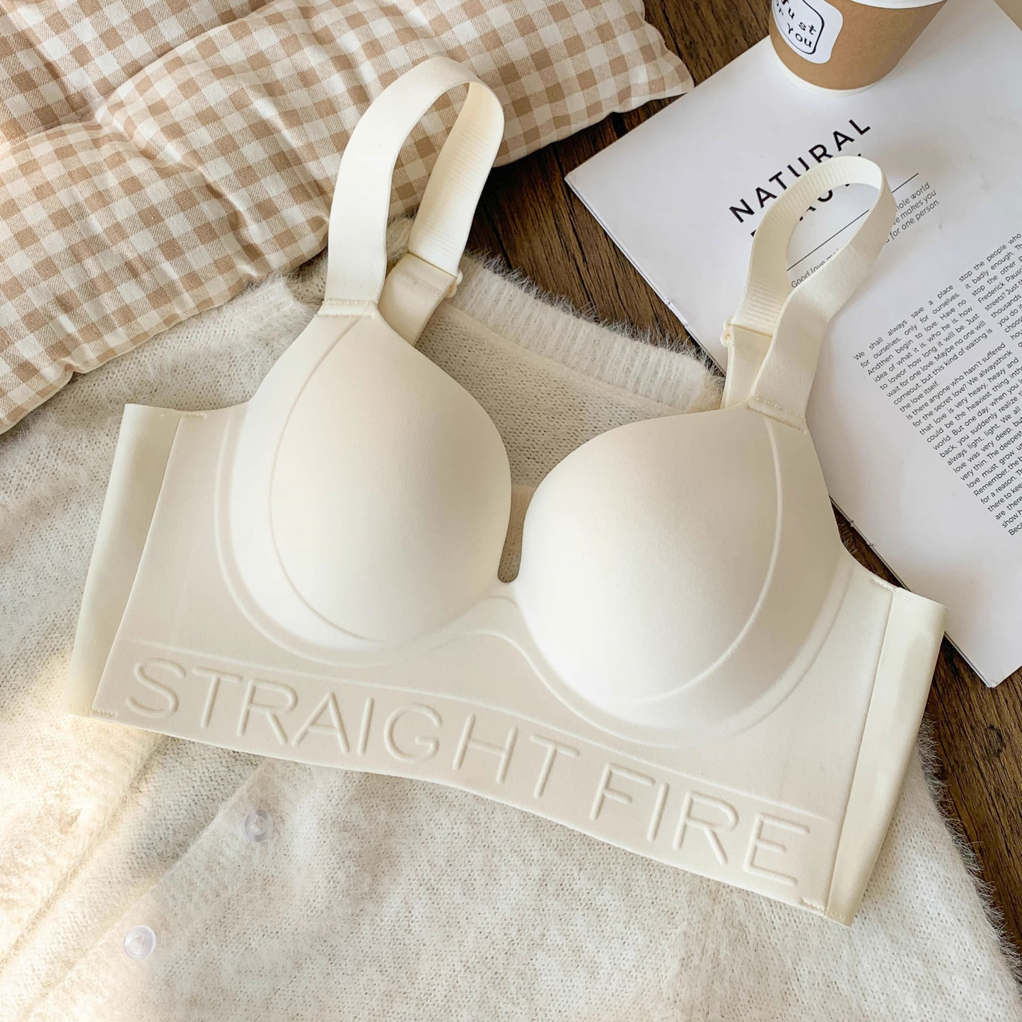 Biustonosz Comfort Seamless Push Up