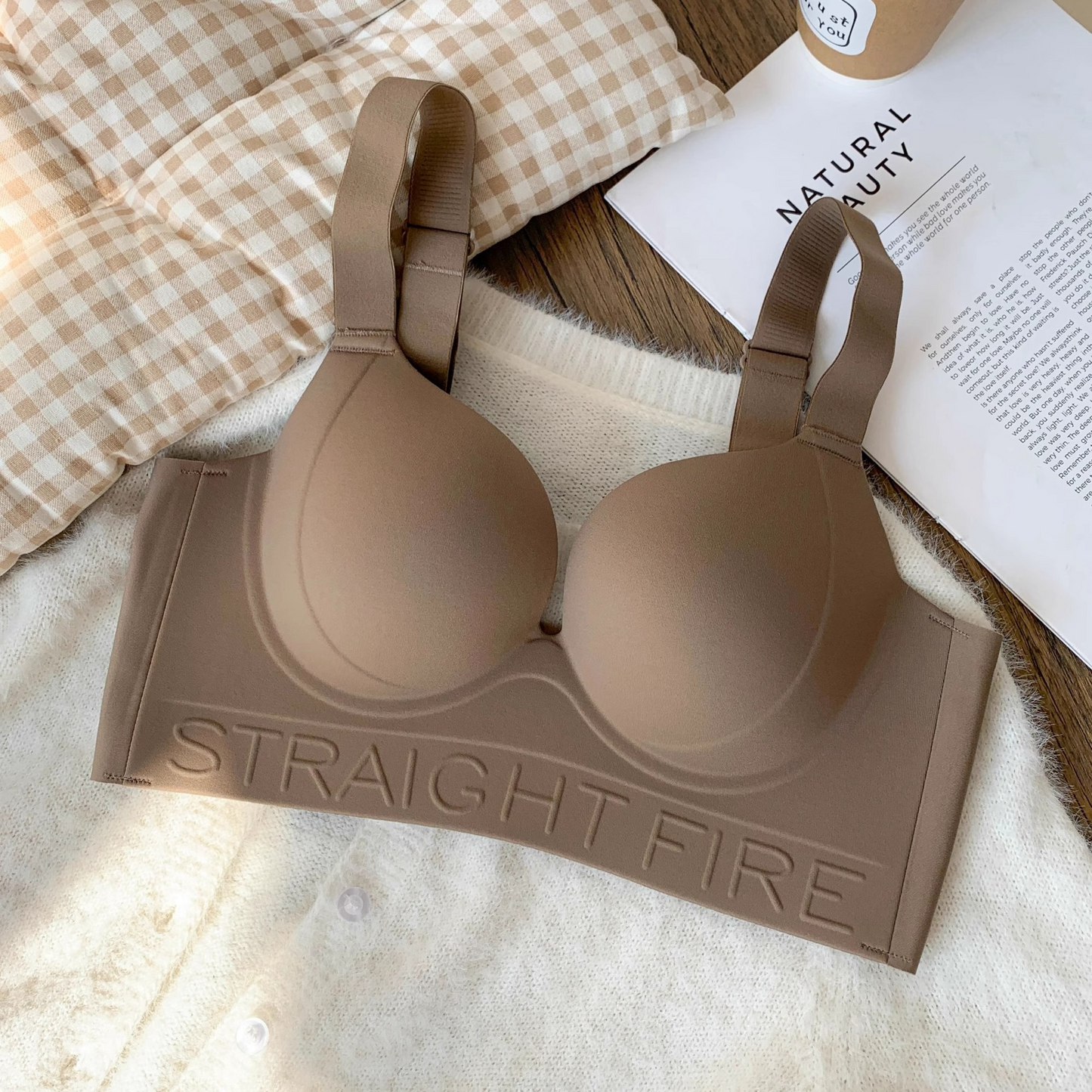 Biustonosz Comfort Seamless Push Up