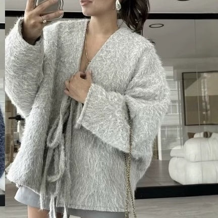 [🔥Új 2025]💖Divatos tweed kabát