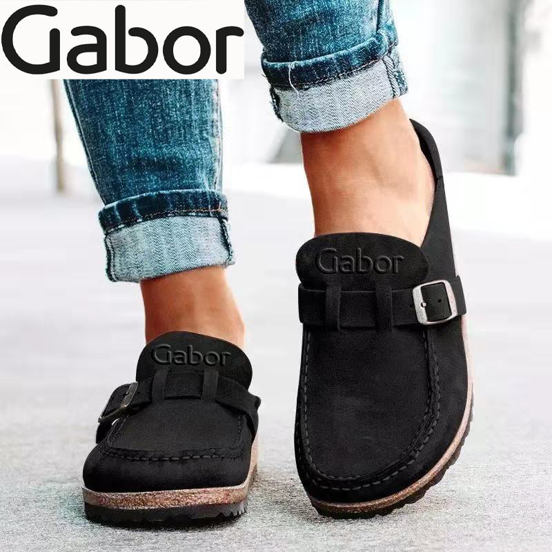 ÚJ NŐI, KEREK LÁBJÚ, ALACSONY SARKÚ, ALKALMAZÁSI SZANDÁL GABOR®