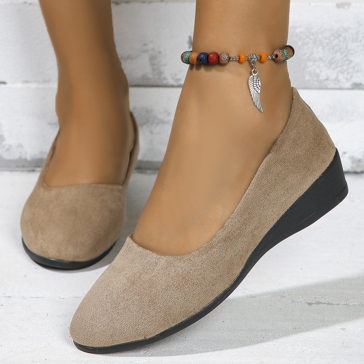 🔥Utolsó napi akció 60% KEDVEZMÉNY 🔥 Kényelmes, könnyű, csúszásmentes, légáteresztő ortopéd lapos cipők nőknek