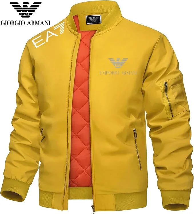 ARMANI - Kurtki sportowe męskie, nowość na jesień/zimę 2025.