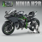 1:9 Kawasaki Ninja H2R motorkerékpár Diecast modelljáték