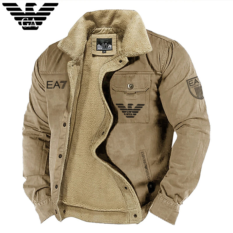 Męska ocieplana kurtka zimowa z polaru Armani®