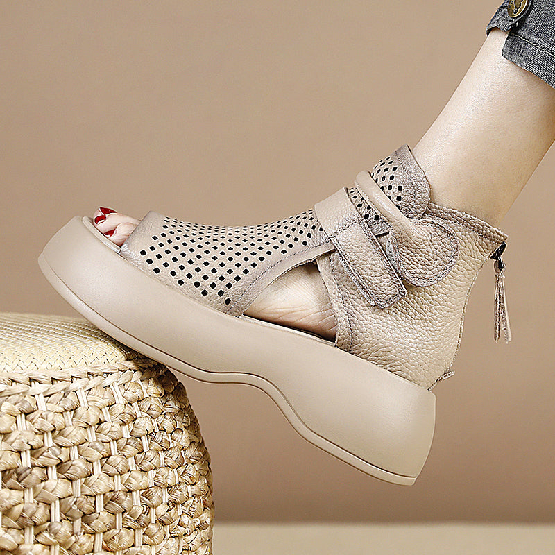 🔥Utolsó nap 50% kedvezmény tépőzáras puha talpú bőr ortopéd cipők