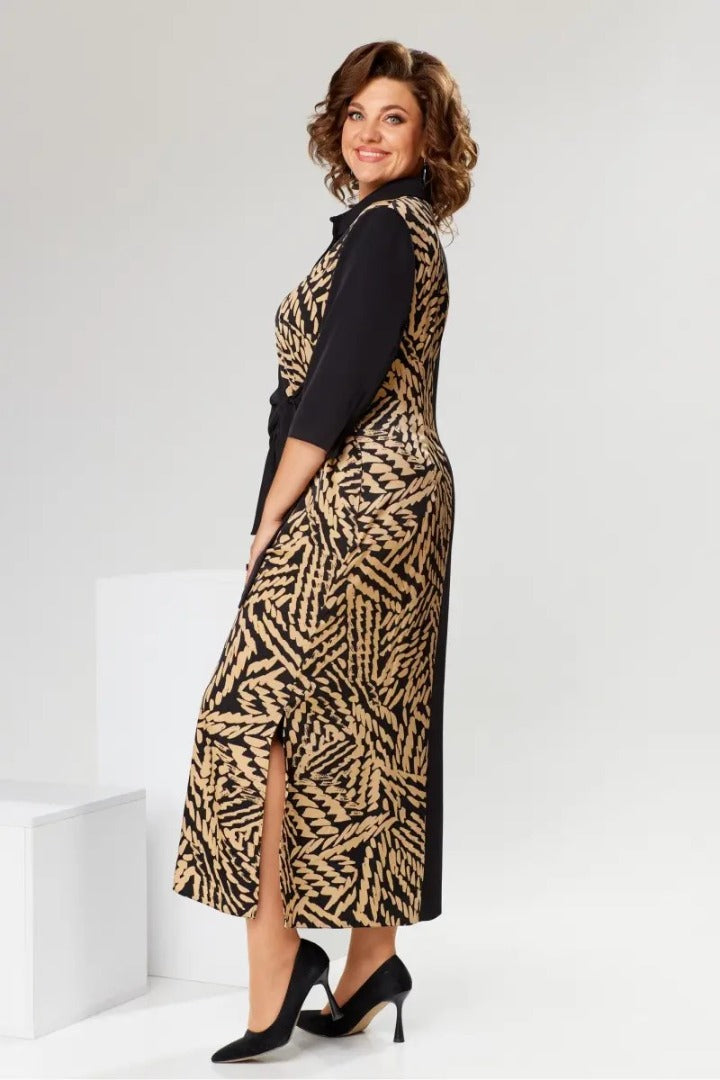 Stílusos ruha övvel🍂