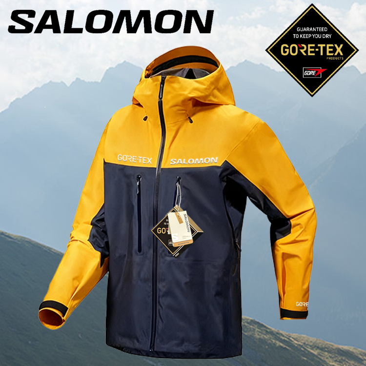 Salomon Gore-Tex 2025 – Új! Vízálló és szélálló kabát – Nagy akció!