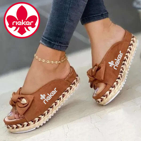 New women's hand-sewn sandals RIEKER®