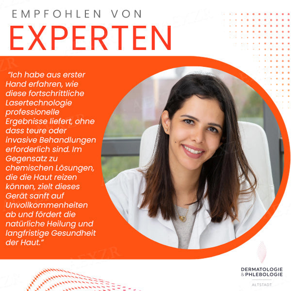 FivfivgoTM hordozható bőrápoló lézertoll