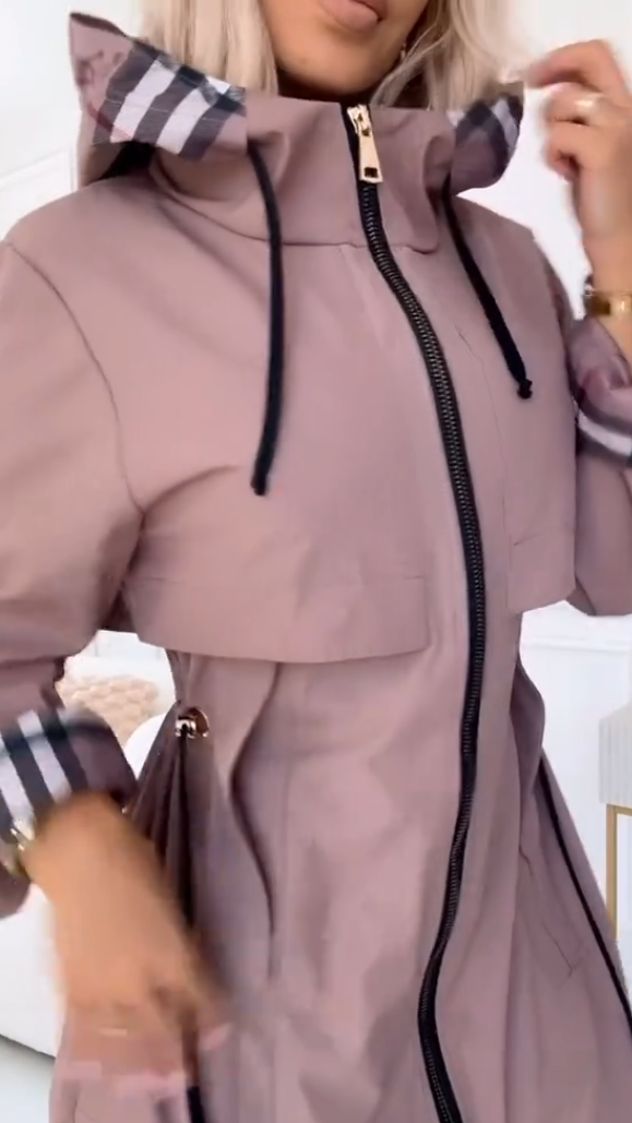 Modern és sokoldalú női patchwork kabát