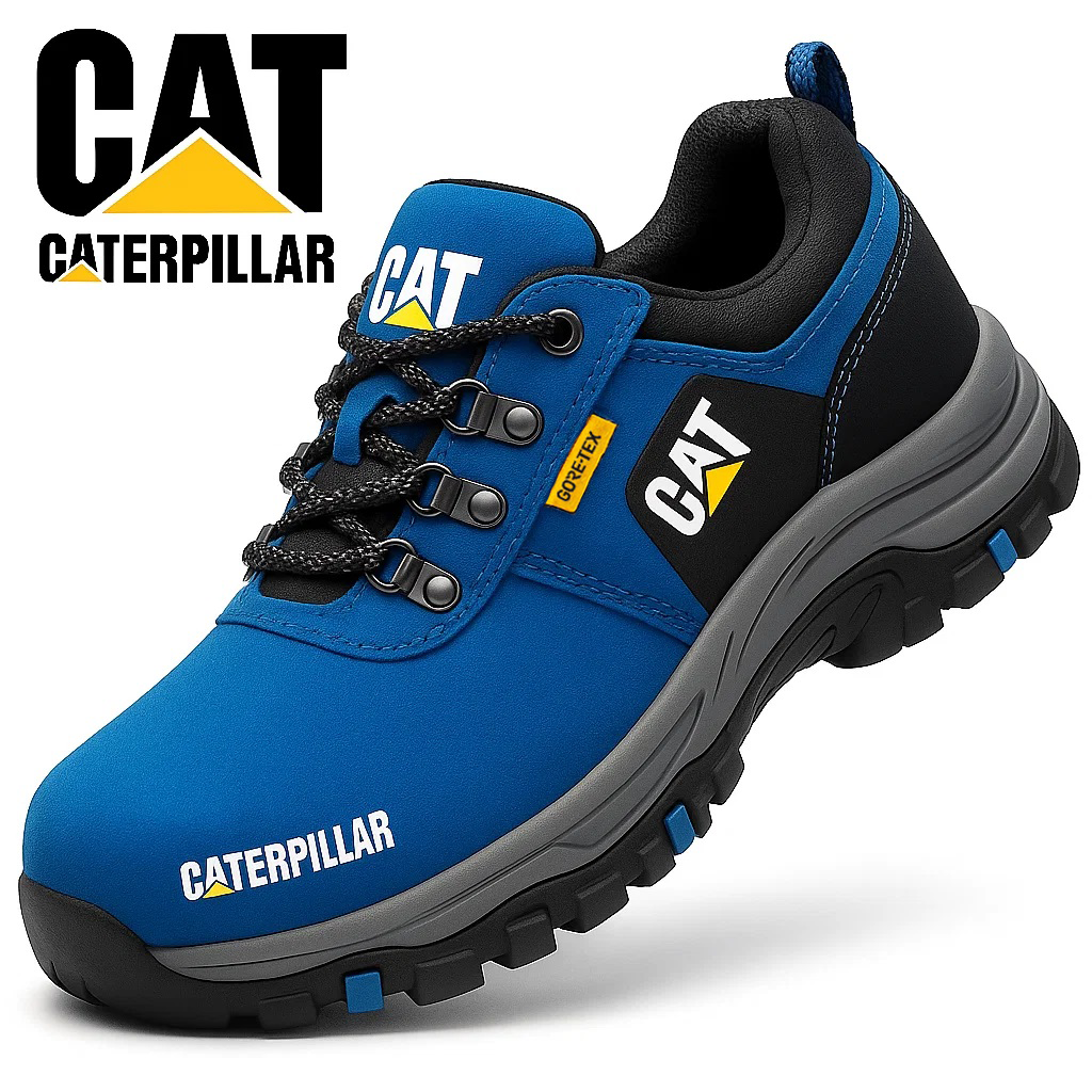 Nowe, odporne na przebicie, męskie buty robocze CAT® do pracy na zewnątrz