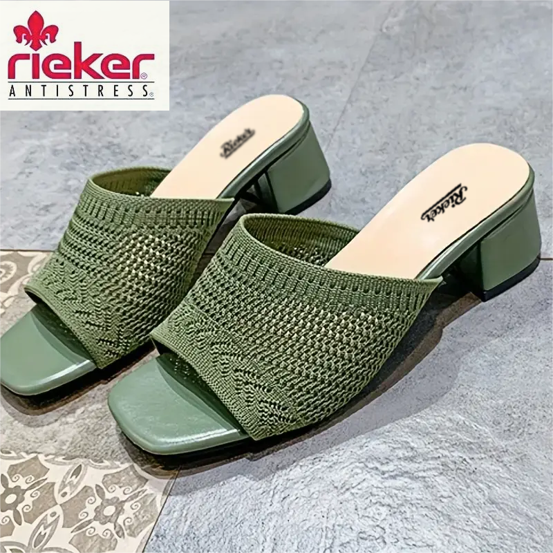 Rieker női szőtt balettcipők