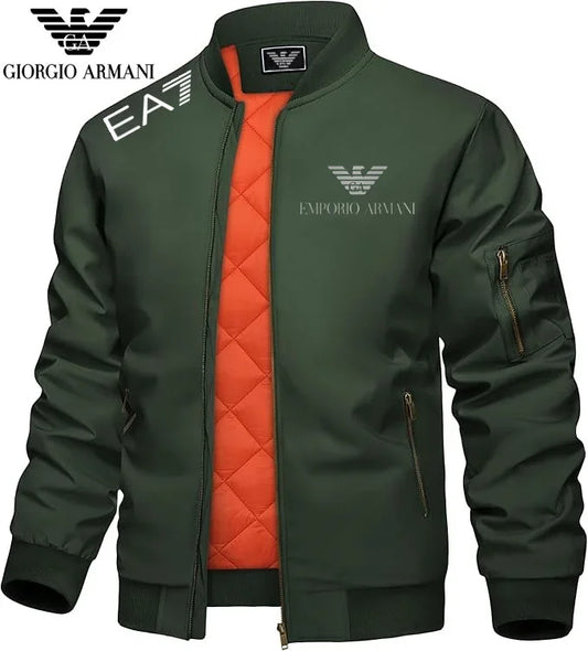 ARMANI - Kurtki sportowe męskie, nowość na jesień/zimę 2025.