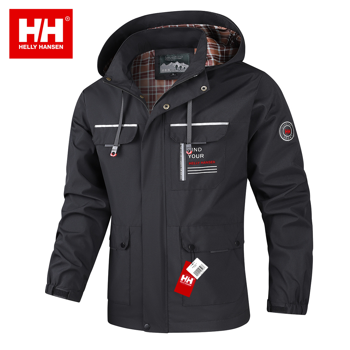 A Helly Hansen férfi vízálló túrakabát védelmet és meleget biztosít