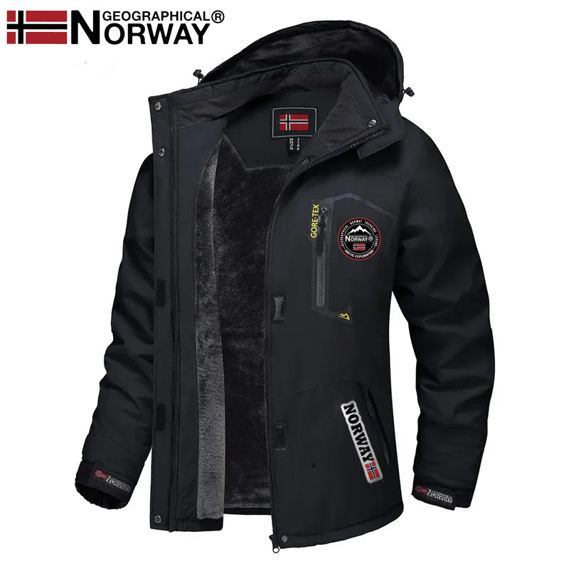 Férfi vízálló szigetelt kabát Geographical Norway