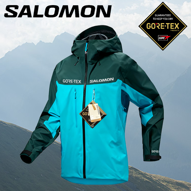 Salomon Gore-Tex 2025 – Új! Vízálló és szélálló kabát – Nagy akció!
