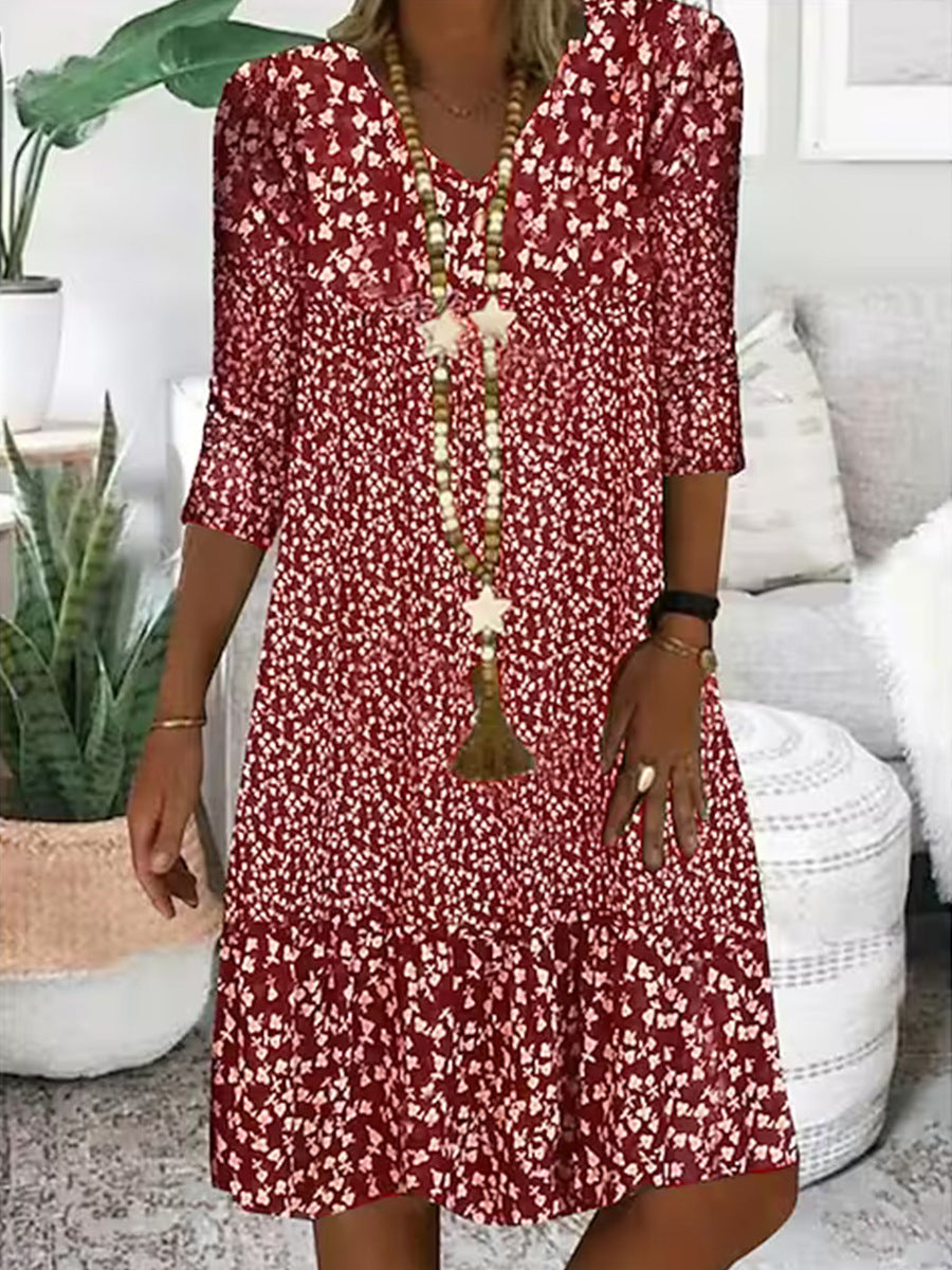 Új tavaszi és nyári ruhák V-nyakkal, 2025-ből