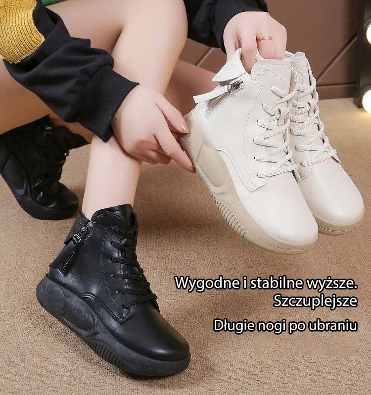 【✨Új termékek 40% kedvezménnyel】👢Velvet, vastag alsó cipők