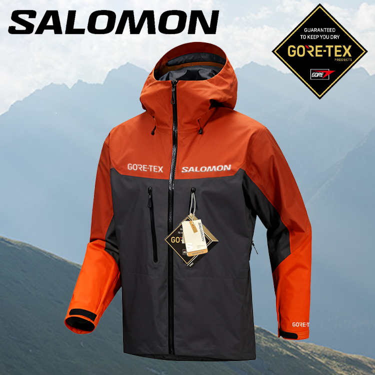 Salomon Gore-Tex 2025 – Új! Vízálló és szélálló kabát – Nagy akció!