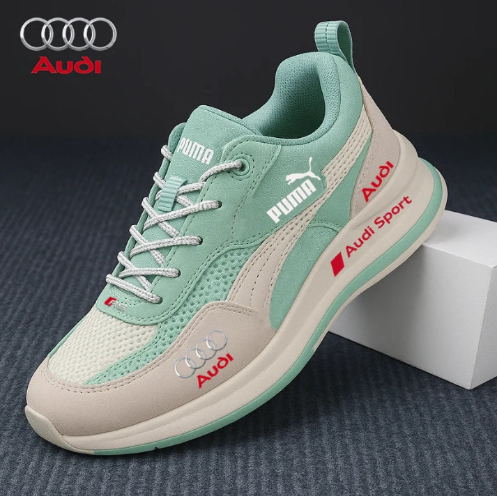 Męskie buty casualowe Audi PUMA są stylowe i wygodne.