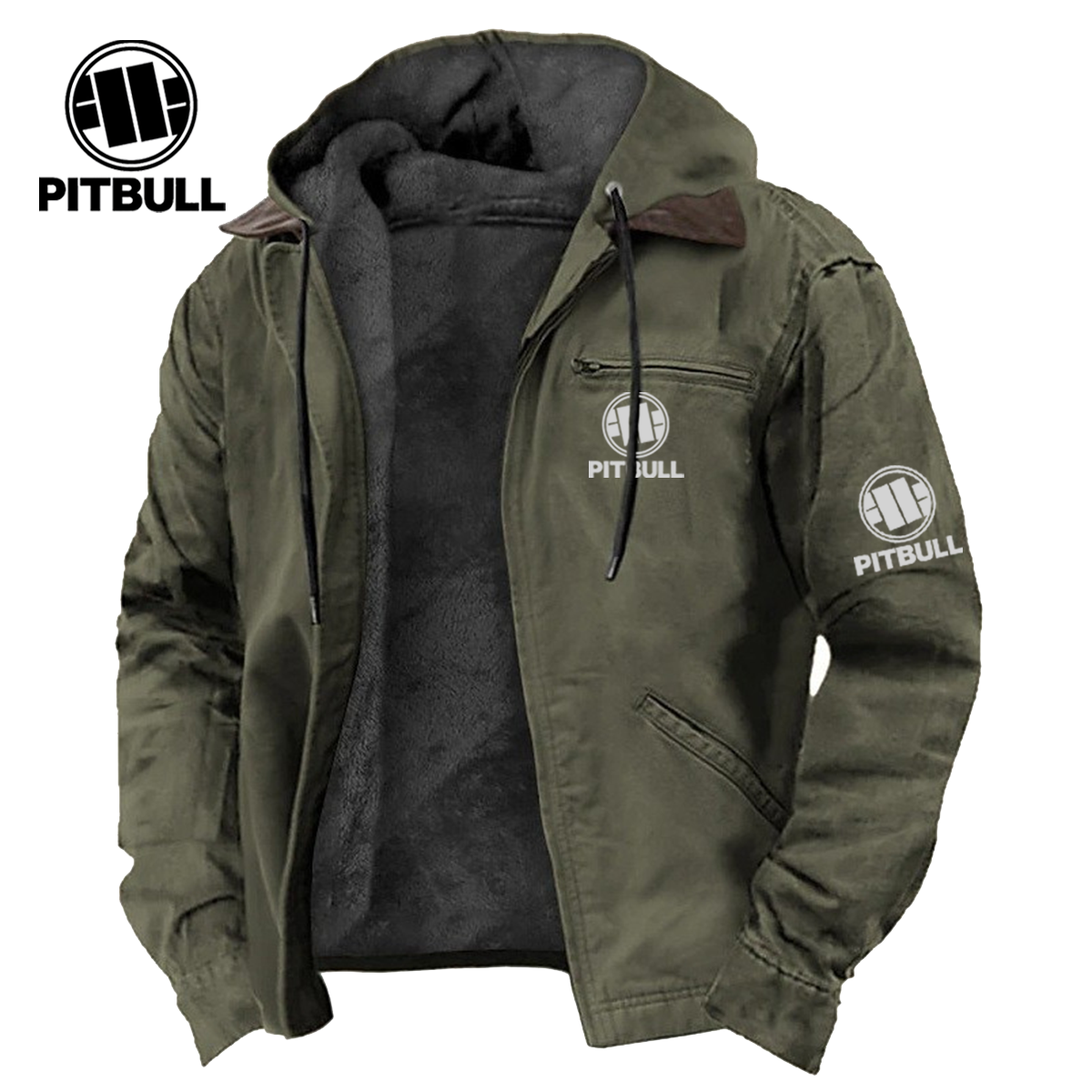 Kurtka jesienna PITBULL® z zamkiem błyskawicznym i podszewką z polaru