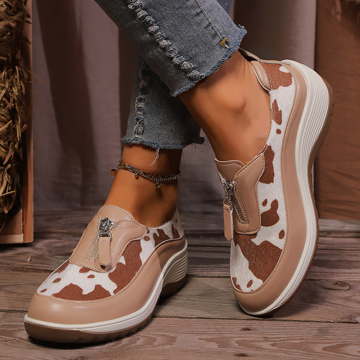 🔥 UTOLSÓ NAP 60% KEDVEZMÉNY 💥 Ortopéd kényelmes női bőrcipők