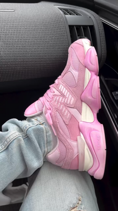 Légáteresztő velúr sportcipők