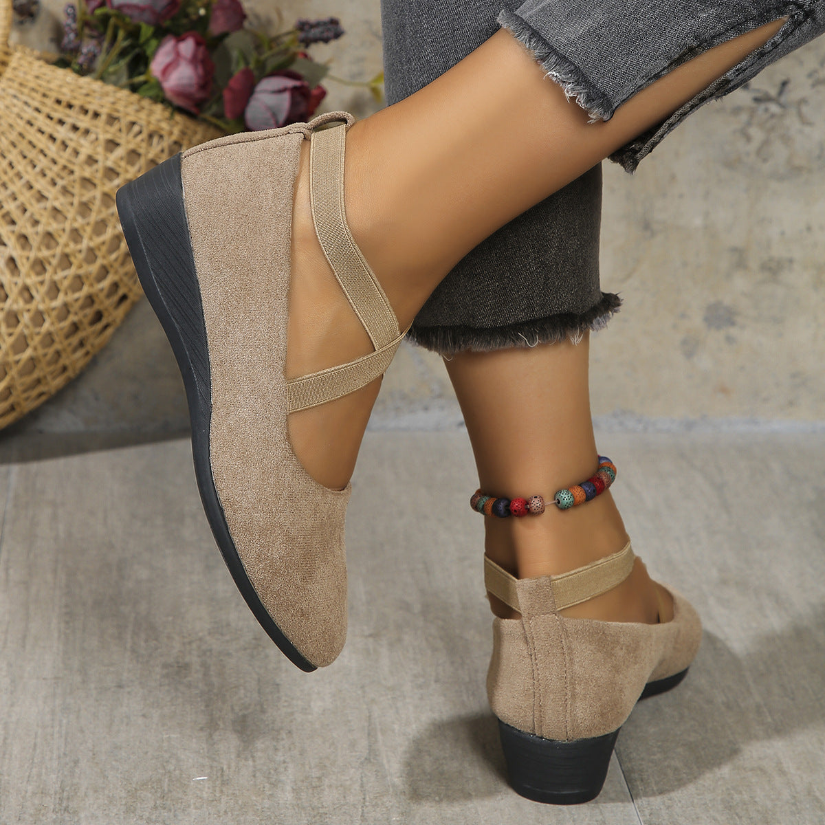 🔥Utolsó napi akció 50% KEDVEZMÉNY 🔥Kényelmes, könnyű, csúszásmentes, lélegző ortopéd lapos talpú cipők nőknek