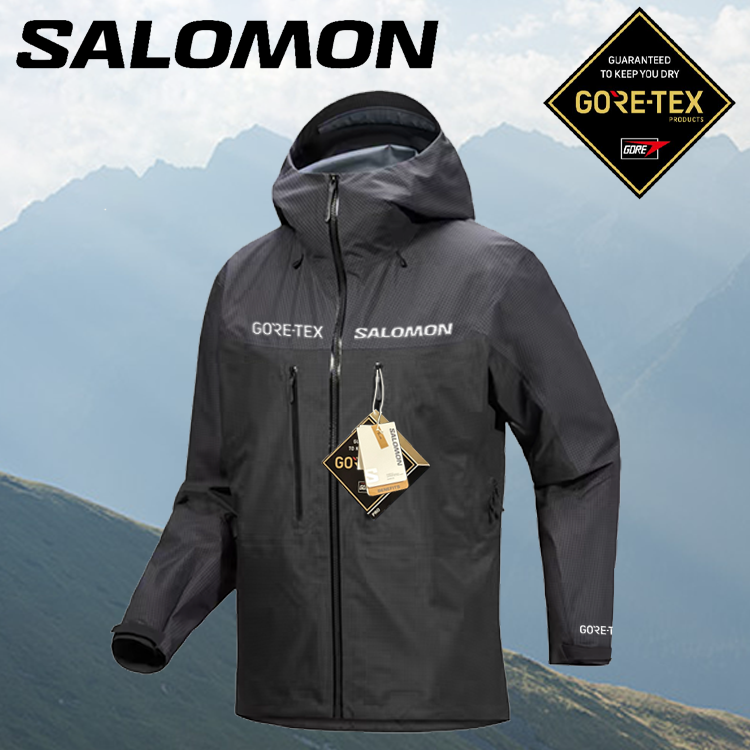 Salomon Gore-Tex 2025 – Új! Vízálló és szélálló kabát – Nagy akció!