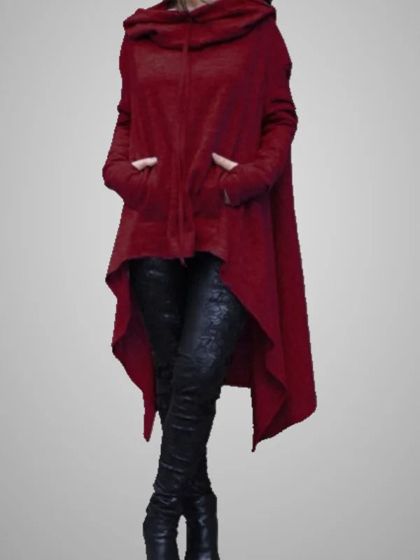 Stílusos pulóverek kenguru kapucnival