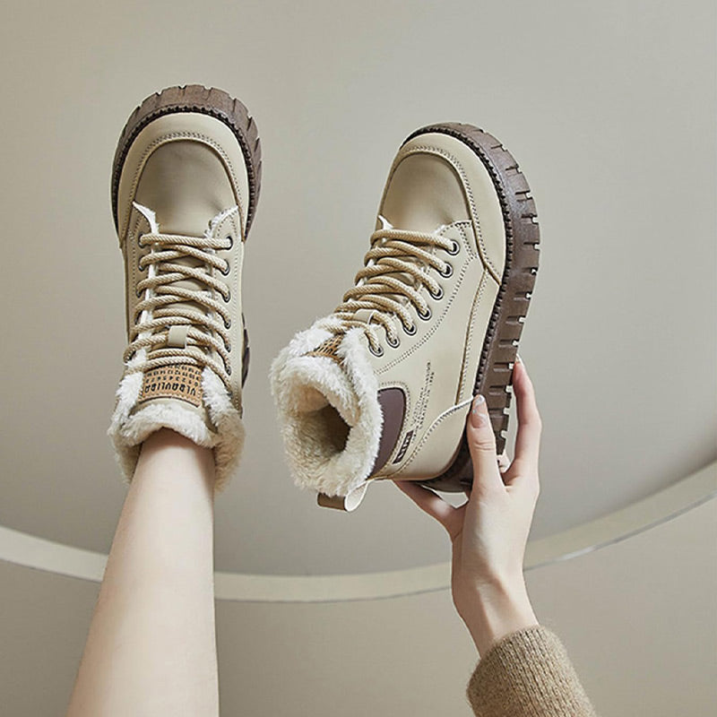 Női téli meleg hócsizma