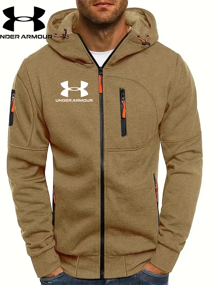 Nowa męska kurtka dresowa z kapturem UNDER ARMOUR na jesień
