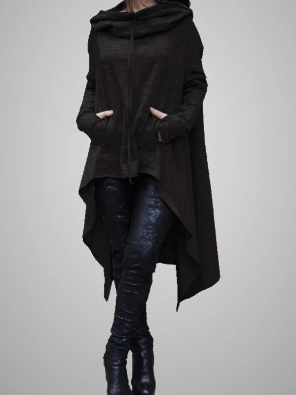 Stílusos pulóverek kenguru kapucnival