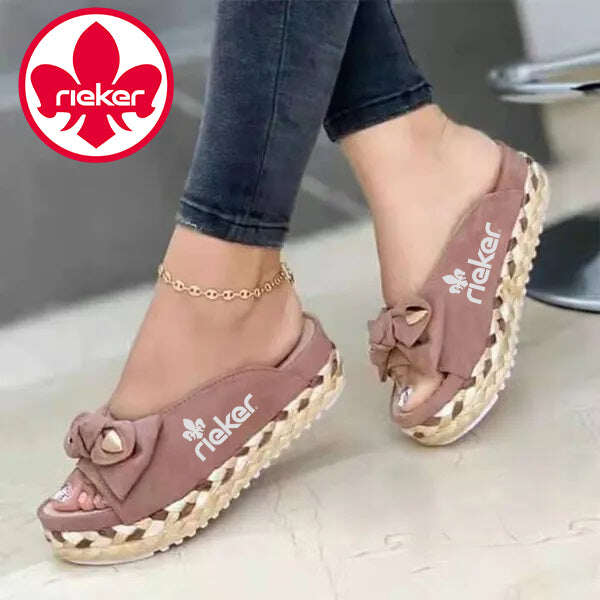 New women's hand-sewn sandals RIEKER®