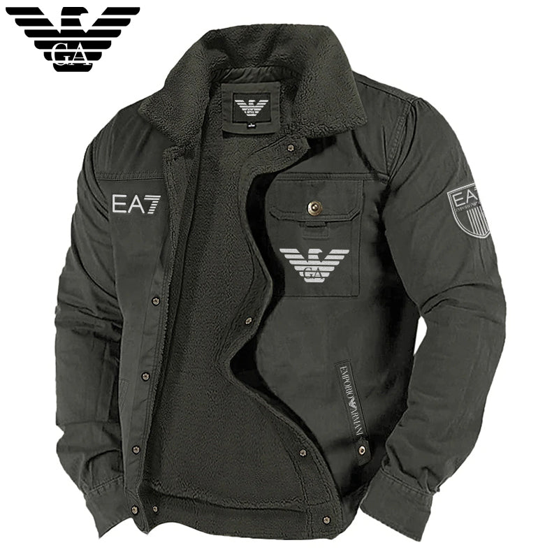 Męska ocieplana kurtka zimowa z polaru Armani®