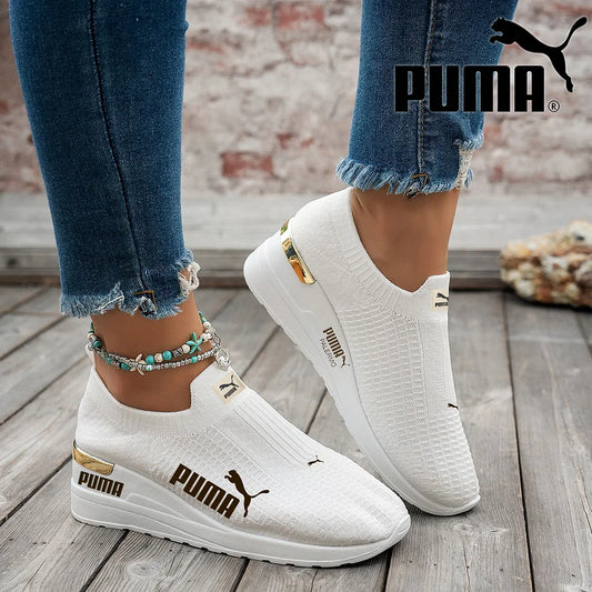 Légáteresztő hálós női cipő - rugalmas talp