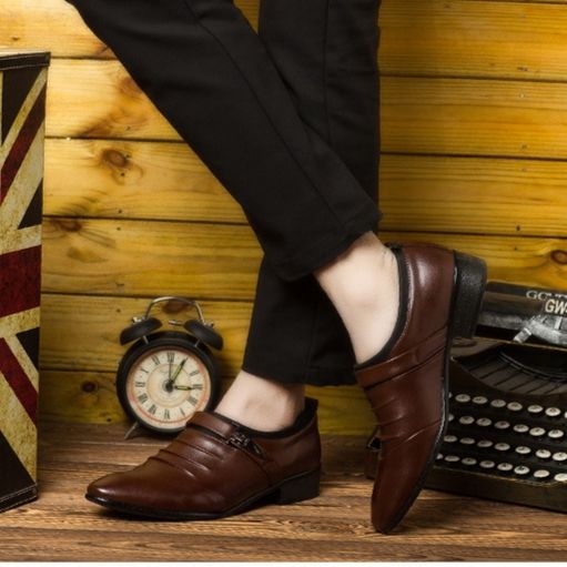 Férfi üzleti bőrcipők