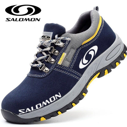 FÉRFI MUNKA CIPŐK VASTAG TALPAL, TURISZTÓMEDENCÉKHEZ